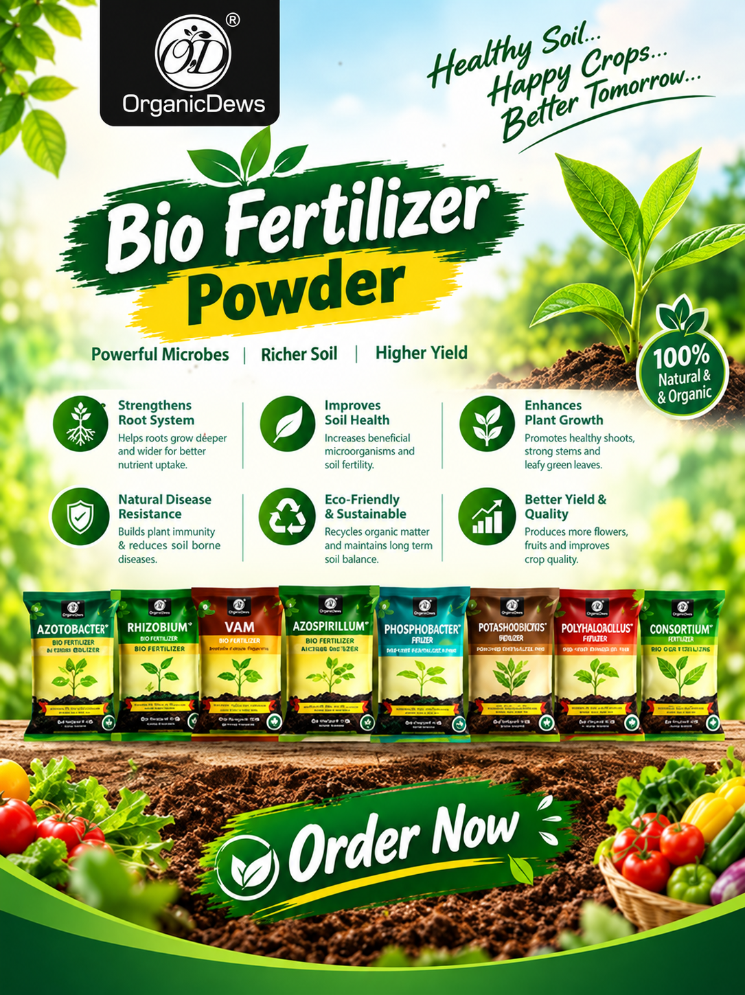 BIO FERTILIZER POWDER