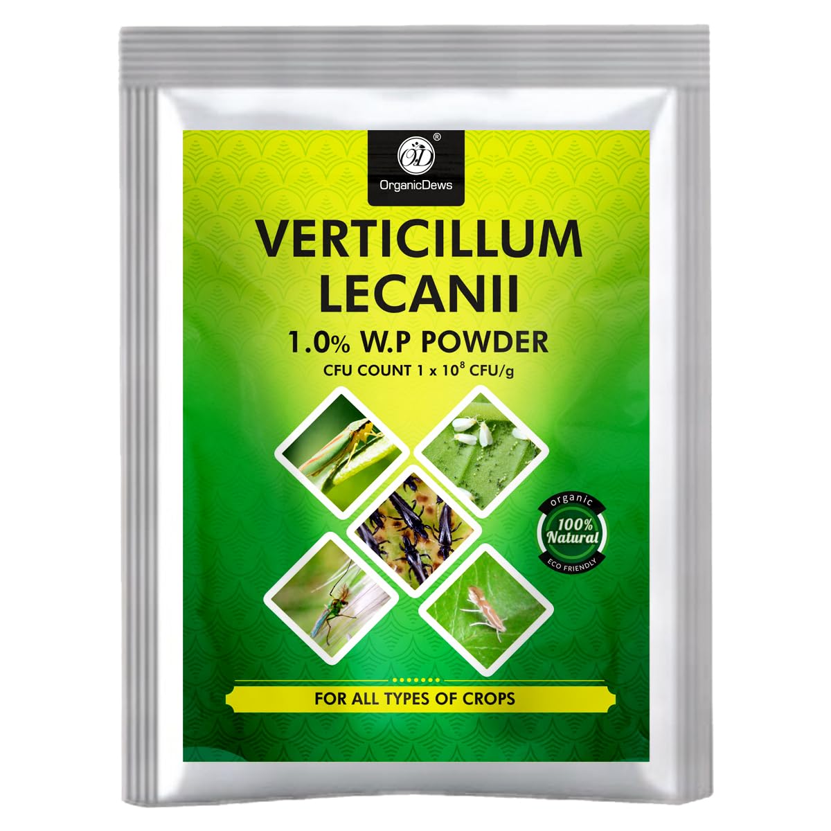 OrganicDews Verticillium lecanii (1x10^8 CFU/g) for Plants