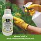 OrganicDews Liquid Seaweed Fertilizer & Neem Seed Oil 1500 PPM -  Combo with Measuring Cup 25 ml - Plant Growth Enhancer cum Protector, Soil Conditioner