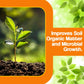 OrganicDews Organic Humic Acid 98% Fertilizer (Water-Soluble) | Shiny Flakes for Plants | Plant Growth Enhancer & Soil Conditioner | Supports Healthy Root Development