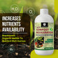 OrganicDews Liquid Compost Accelerator Microbial Inoculum for Faster Composting of Kitchen & Garden Waste – Suitable for Indoor Compost Bins & Outdoor Composting – Helps Reduce Odour