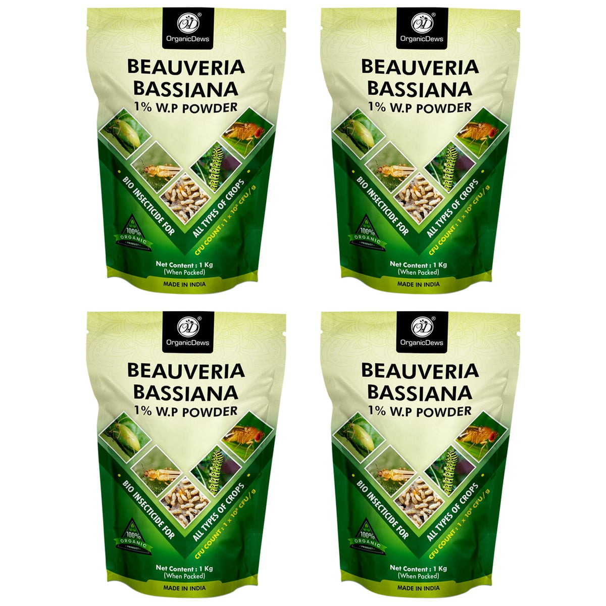 OrganicDews Beauveria Bassiana (1x10^8 CFU/g) for Plants