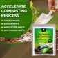 OrganicDews Bio Waste Decomposer – Microbial Inoculum for Faster Decomposition of Organic Kitchen & Garden Waste – Helps Convert Organic Waste into Compost – Easy Composting Solution