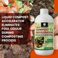 OrganicDews Liquid Compost Accelerator Microbial Inoculum for Faster Composting of Kitchen & Garden Waste – Suitable for Indoor Compost Bins & Outdoor Composting – Helps Reduce Odour