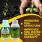 OrganicDews Liquid Seaweed Extract & Amino Acid Fertilizer - Combo Based Bio Stimulant Concentrate Measuring Cup 25 ml - Plant Growth Enhancer, Soil Conditioner for Indoor and Outdoor