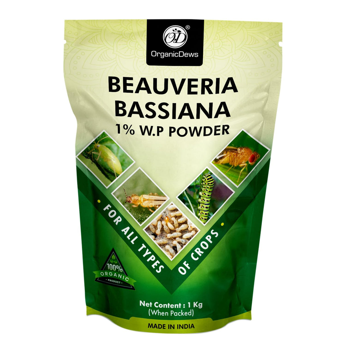 OrganicDews Beauveria Bassiana (1x10^8 CFU/g) for Plants