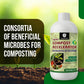 OrganicDews Liquid Compost Accelerator Microbial Inoculum for Faster Composting of Kitchen & Garden Waste – Suitable for Indoor Compost Bins & Outdoor Composting – Helps Reduce Odour