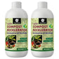 OrganicDews Liquid Compost Accelerator Microbial Inoculum for Faster Composting of Kitchen & Garden Waste – Suitable for Indoor Compost Bins & Outdoor Composting – Helps Reduce Odour