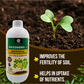 OrganicDews Rhizobium leguminosarum – Nitrogen Fixing Bacteria (2×10⁸ CFU/mL) Liquid Bio Inoculant Fertilizer for Legume Plants – Supports Root Development, Soil Fertility & Plant Growth – Rhizodews